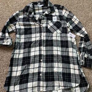 Flannel old navy tunic